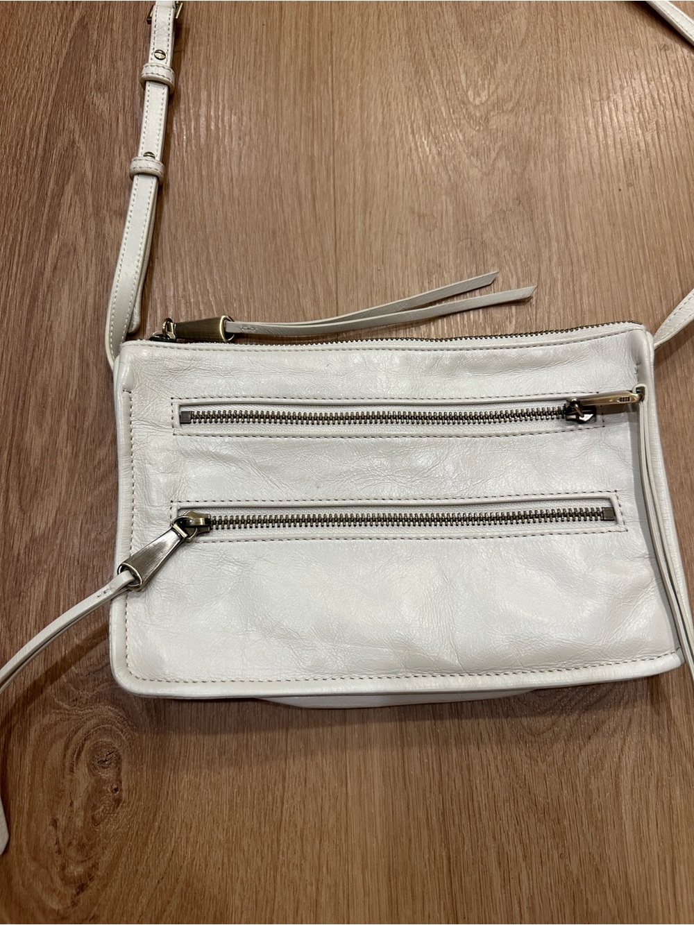 Hobo White Leather Crossbody bag - Picture 2 of 8